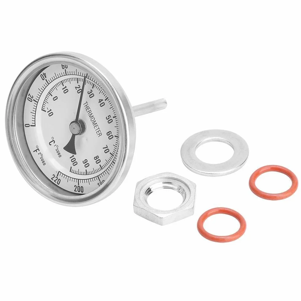 Termómetro Bimetálico MAGT 1/2 Pulgadas MNPT 0-220F