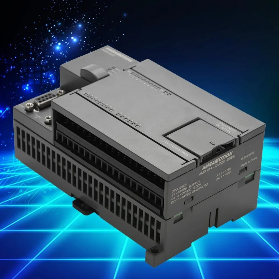 Controlador Programable DC 24V PLC S7-200 CPU224XP Controlador Lógico Programable Tablero Control Industrial