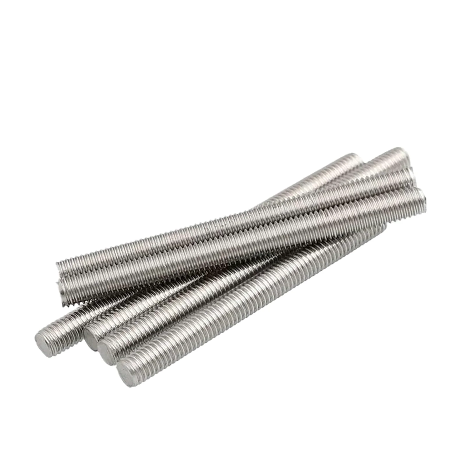 Varilla roscada, 1 pieza M2-M20 304, varilla roscada de acero inoxidable, perno sin cabeza, varilla de eje de rosca completa, espárrago de barra(M16x500)
