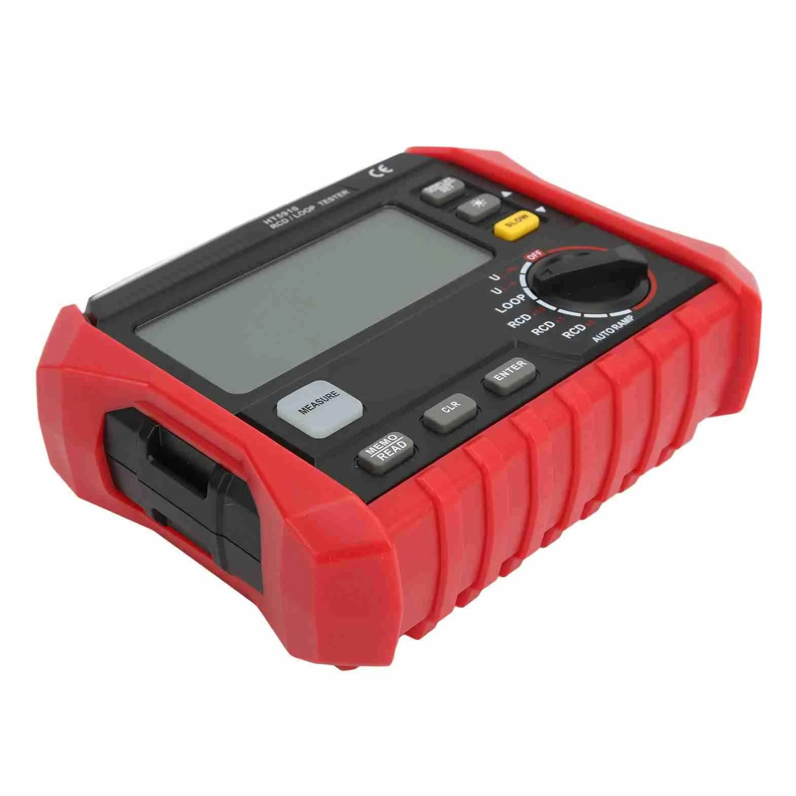 Probador de Resistencia de Interruptor de Fugas, Rango Automático Completo Probador de Resistencia de Aislamiento Digital Multifuncional HT5910 Construcción Compacta para Detección de