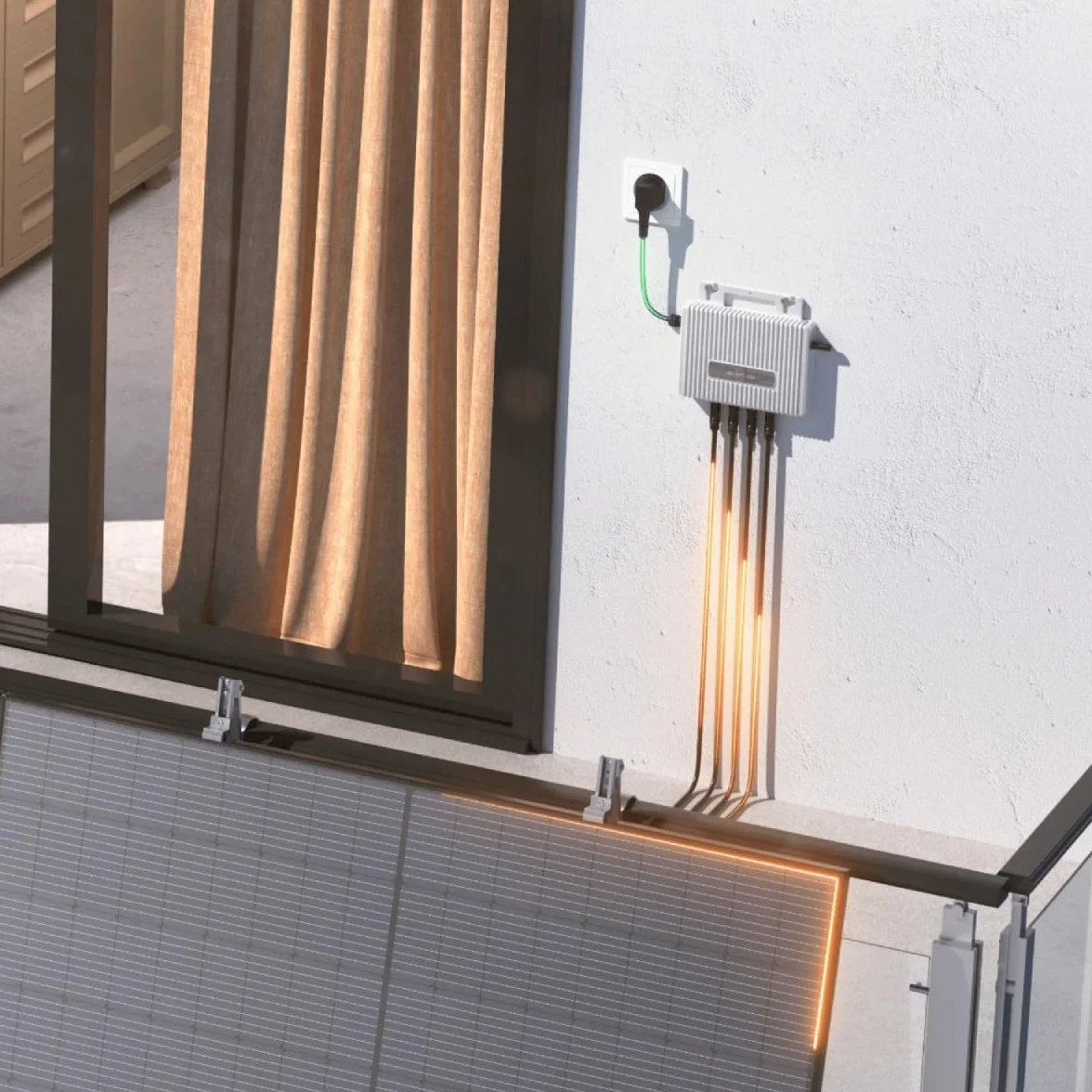 Micro-onduleur EcoFlow Stream 800W Avec câbles AC/PV