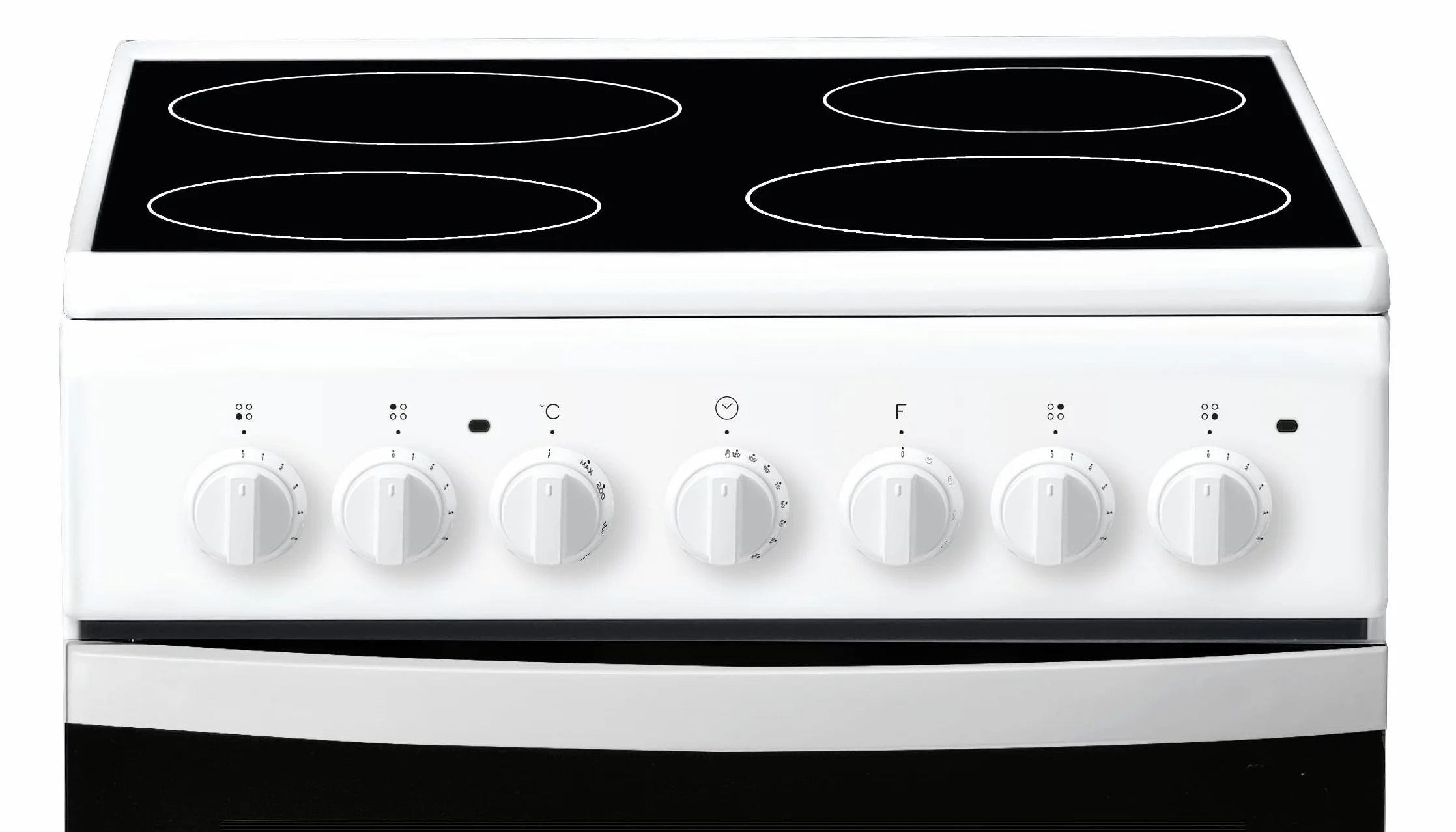 Indesit IS5V4PHW/E Cocina Eléctrica de Libre Instalación, 50 cm, Blanco