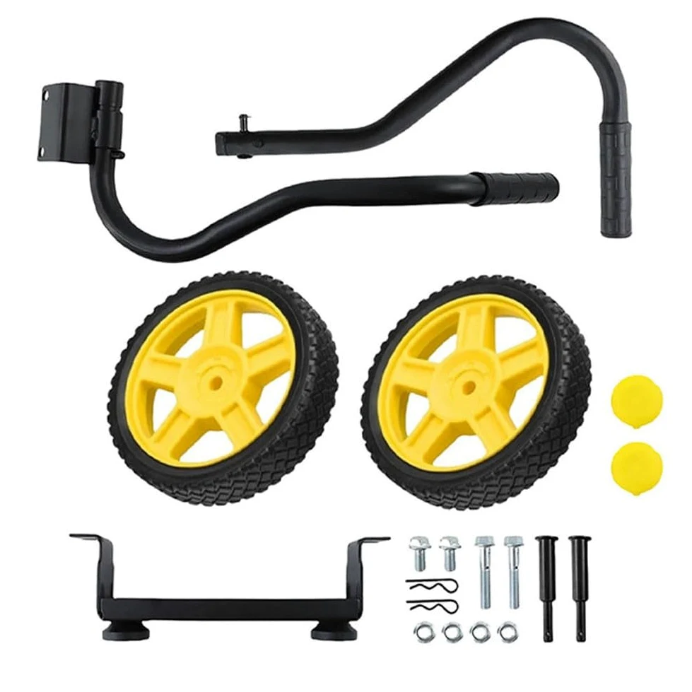 Kit de rueda de generador con mango 2800-4750 W, generadores resistentes para transporte y almacenamiento de rodillos de plástico