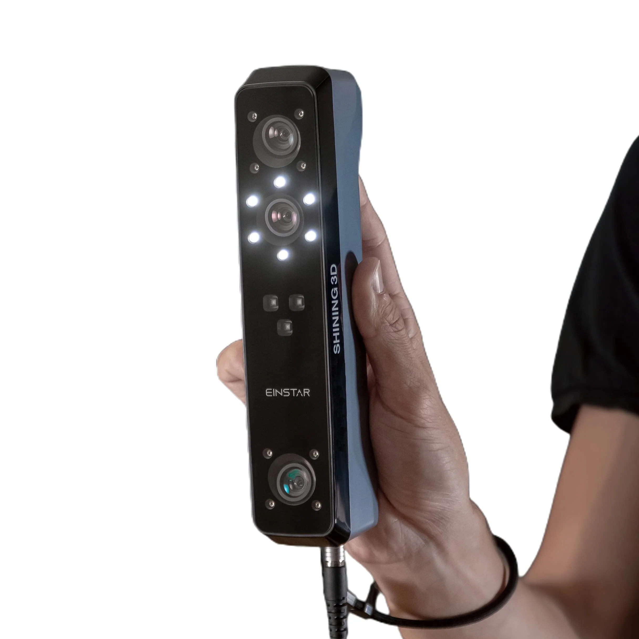 Escáner 3D de mano Einstar brillante 3D con tecnología de mejora orientada a los detalles Soporte de escaneo de cabello y cuerpo, Escáner 3D de datos de alta calidad para impresora 3D