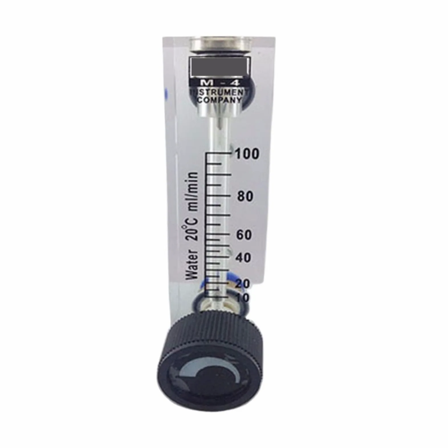 LZT-4T 10-100 ml/min Panel Cuadrado Tipo medidor de Flujo de líquido rotámetro LZT4T Herramientas de medición de Flujo