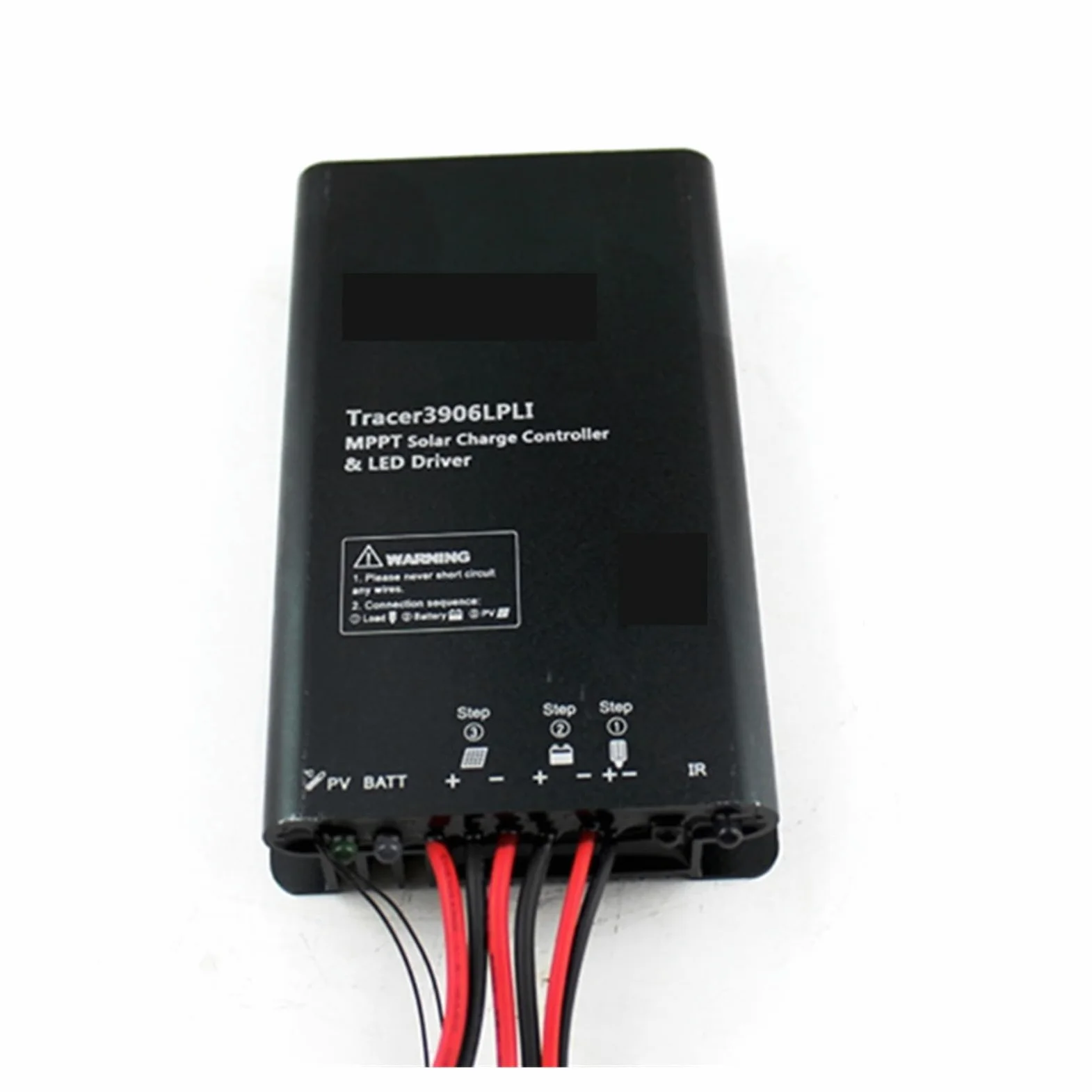 Controladores Solares, Controlador de Carga de farola Solar MPPT 12V 24Vdc 3906LPLI 15A Controlador de Cargador Solar Tecnología MPPT Eficiente