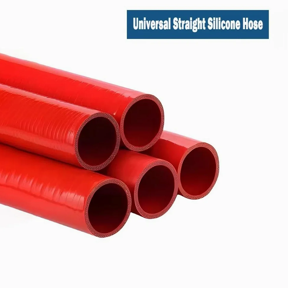 Manguera De Silicona Universal Recta For Turbo/intercooler - 800 Mm (31,5") De Largo, 5 Mm De Grosor, Resistente A Altas Temperaturas Y Presiones (1 Unidad)(ID 65mm)