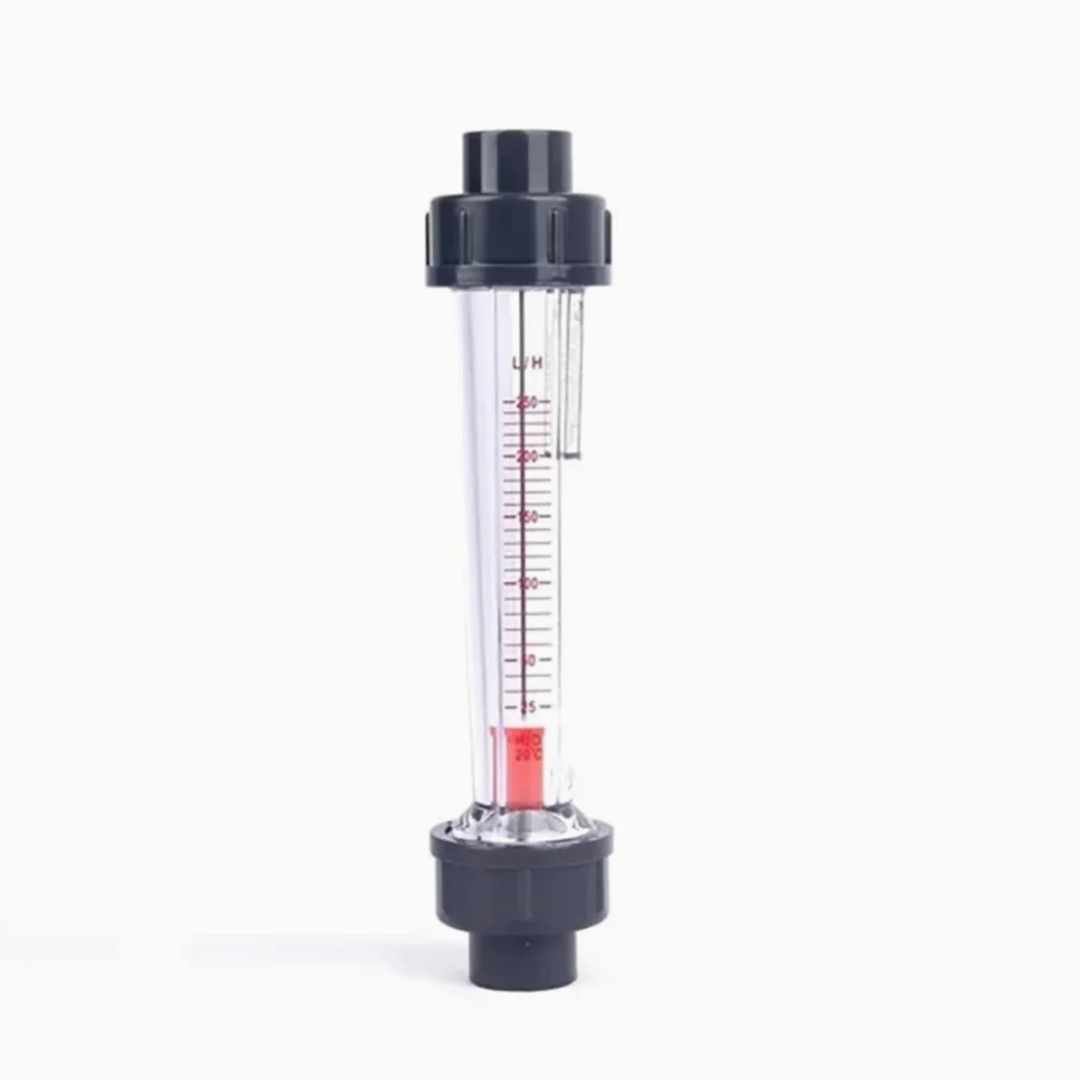 Medidor de flujo de flotador de plástico, medidor de flujo de agua líquida, rotámetro, rotermetro, medidor de flujo de tubería, 1 Uds.(DN32(0.4-4 KG))