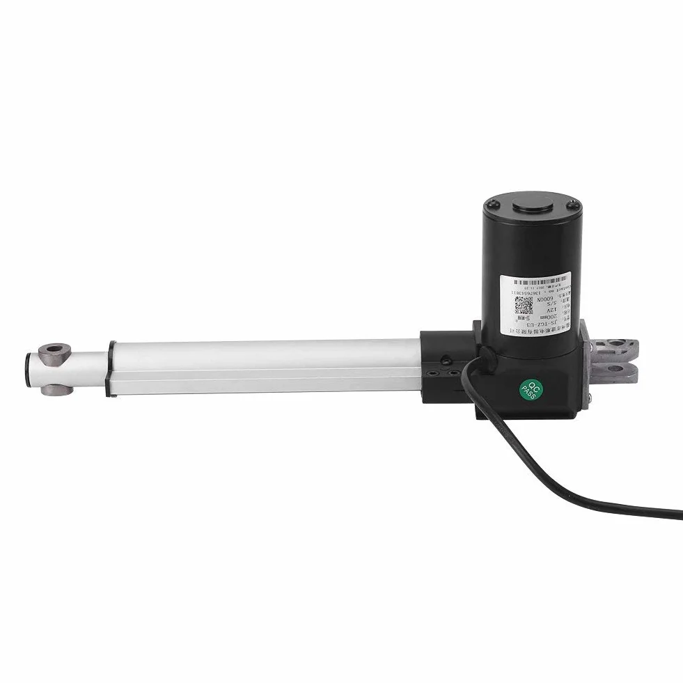 Actuador lineal 12V DC Motor Heavy Duty 6000N 600KG 5mm / s Carrera 100-500mm Motor de Carga Eléctrica IP54 Metal(500mm)