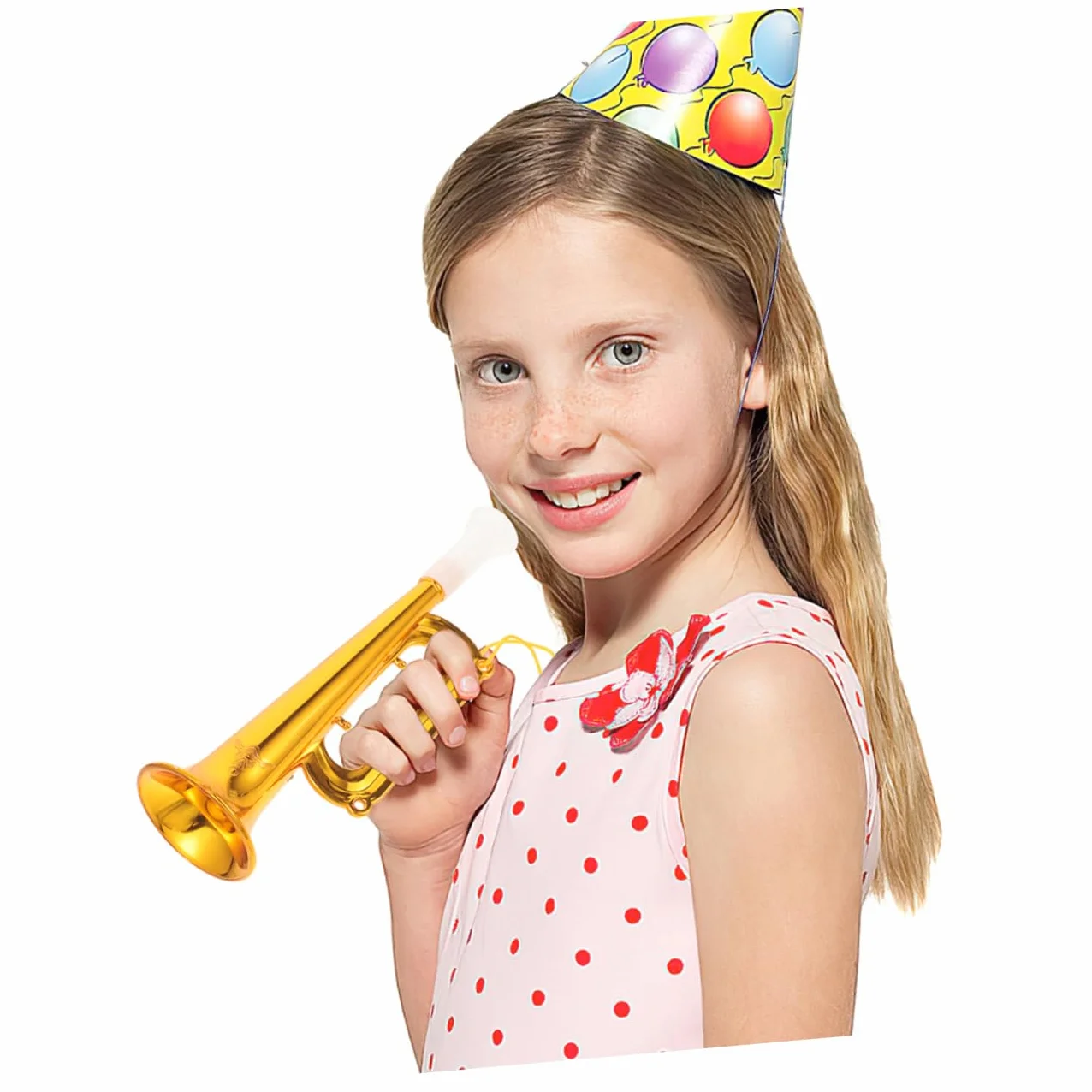 Trompeta de Plástico para Niños, 15 Piezas, Juguete para Exteriores, Cuerno de Fiesta Portátil