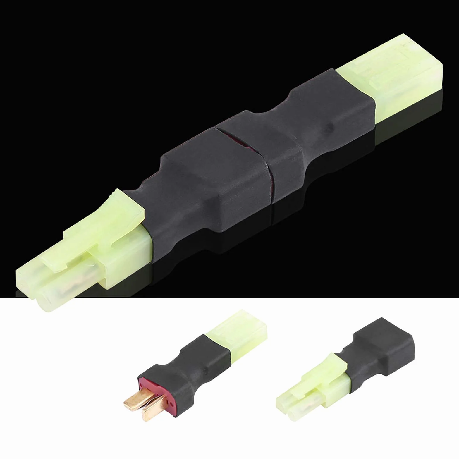 Adaptador Hembra T a Macho Deans Plug conector coche avión helicóptero Quadcopter batería Lipo RC