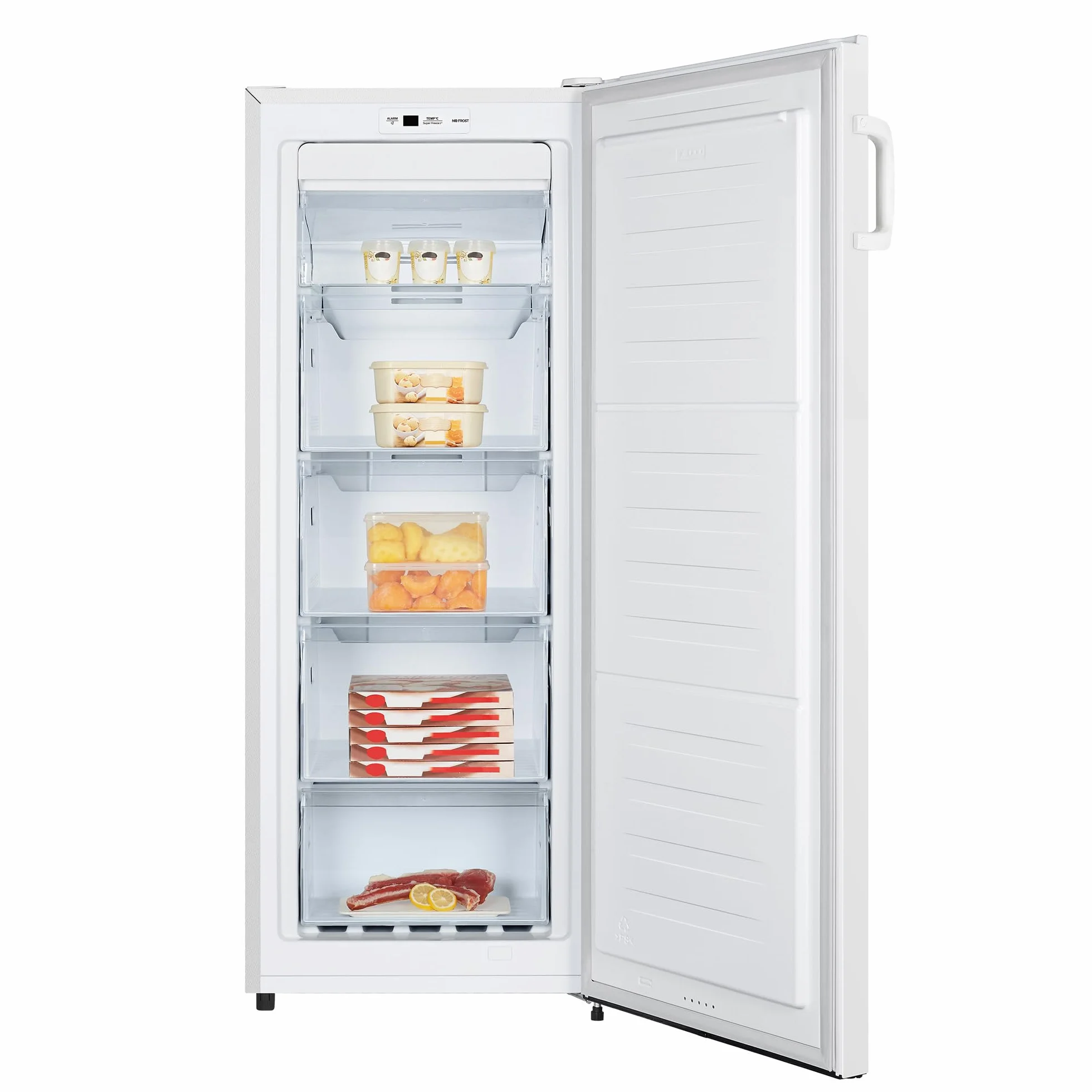 Hisense Congelador FV191N4AW2 TotalNoFrost Superfreeze 147L 205 kWh Blanco