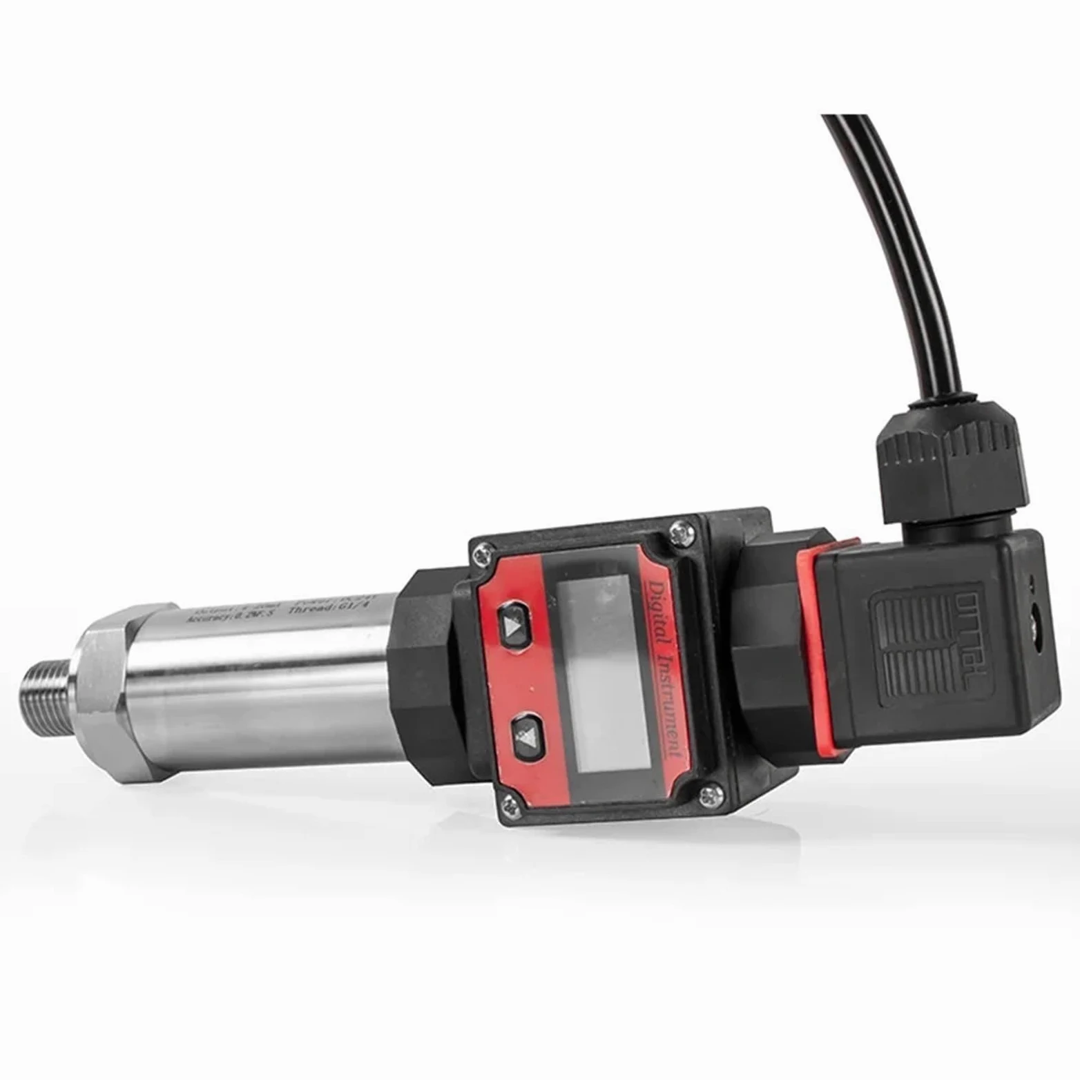 Transmisor de presión LCD de alta precisión - Sensor de presión de agua NPT1/8 - Salida de 0-10 V - Medición de presión digital(0-0.1bar 0-20mA)