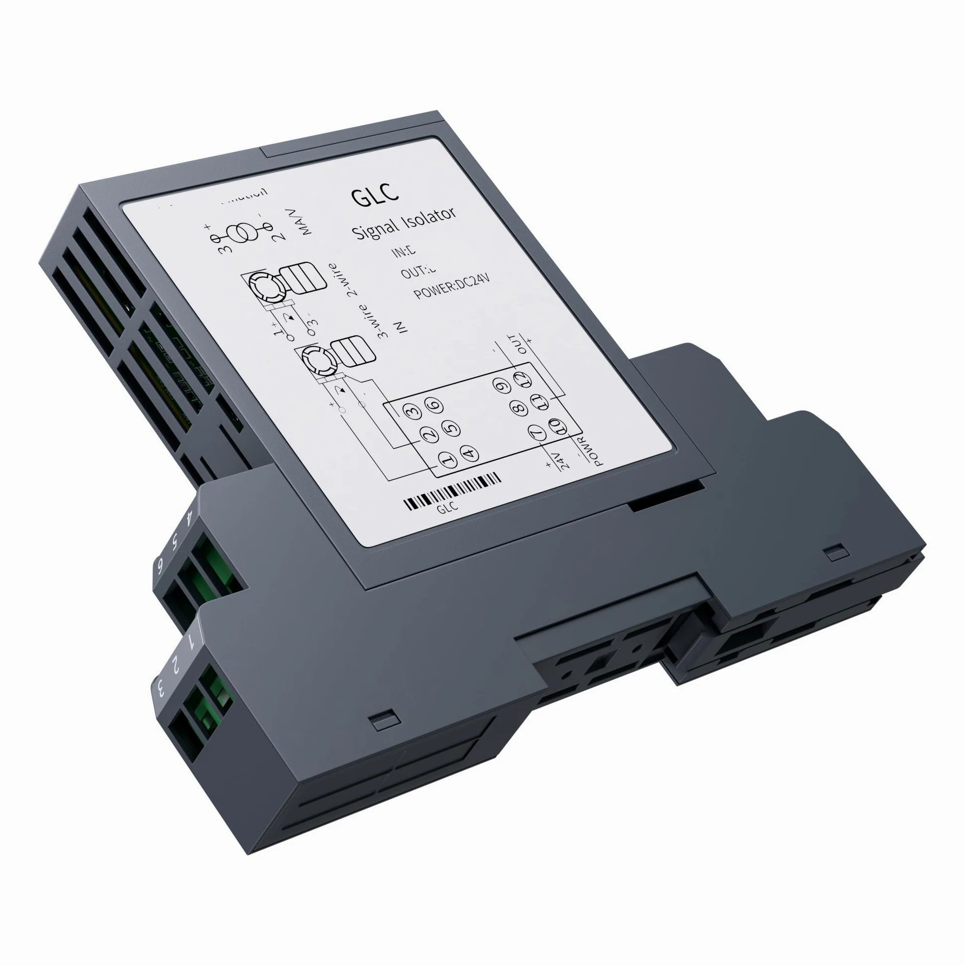 Aislador de señal analógica, 0-5V → 0-10V / 0-75mV, 1 entrada salida | DC24V, Aislamiento de entrada/salida(0-10V Input)