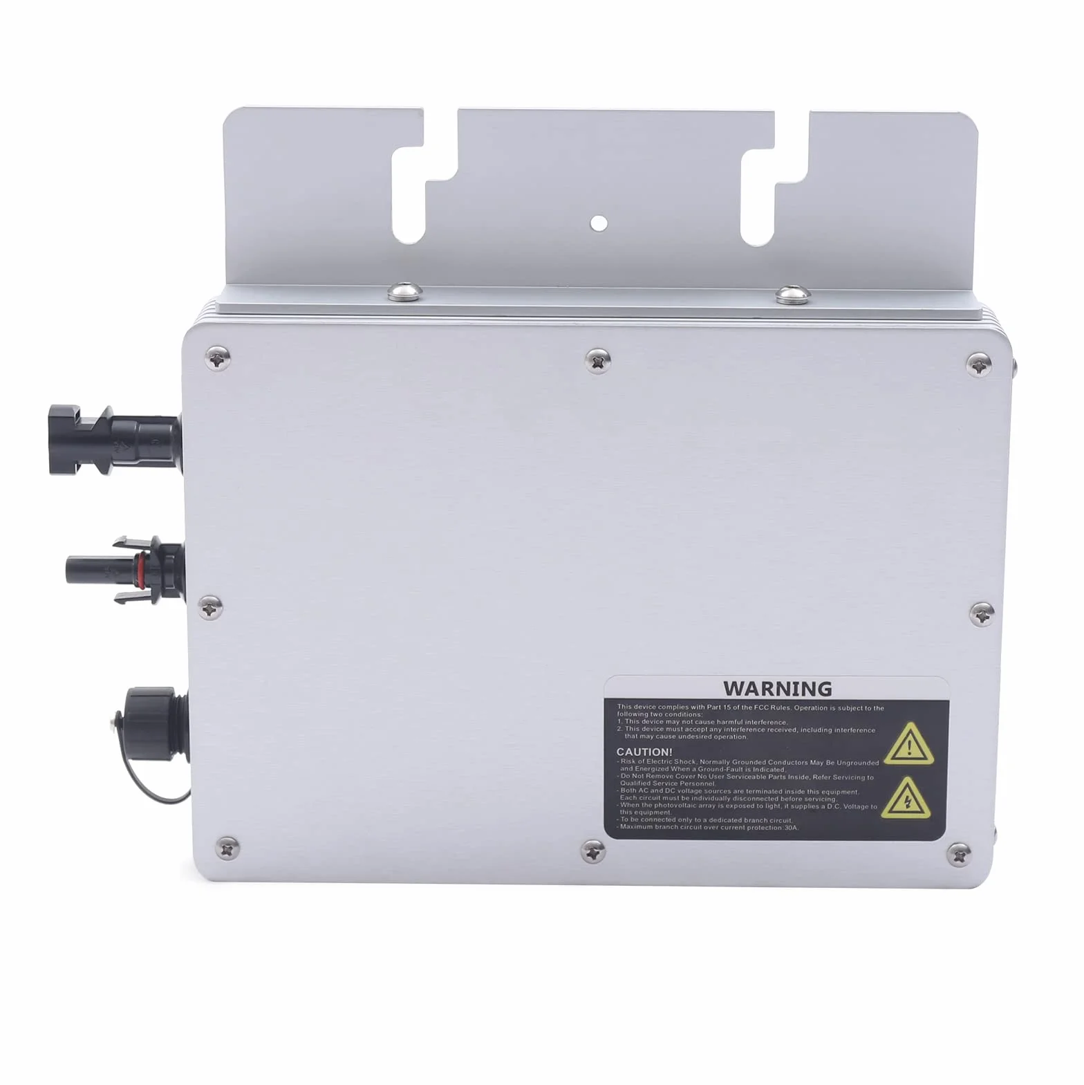 Microinversor de red solar de 300 W, con indicador LED, alta tasa de transferencia de energía, potente control MPPT integrado, microinversor de 220 V