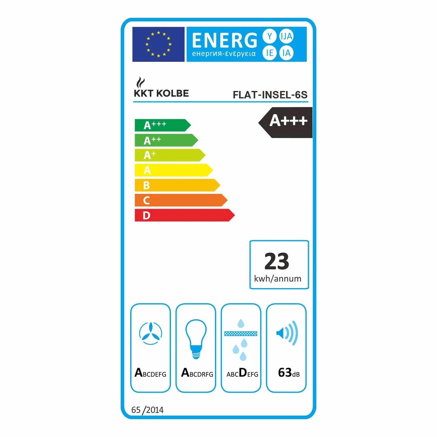 KKT KOLBE Campana 90 cm 680 m³/h Smart WiFi WLAN App Automatic SensorTouch Filtro de carbón FLAT-ISLAND-6S