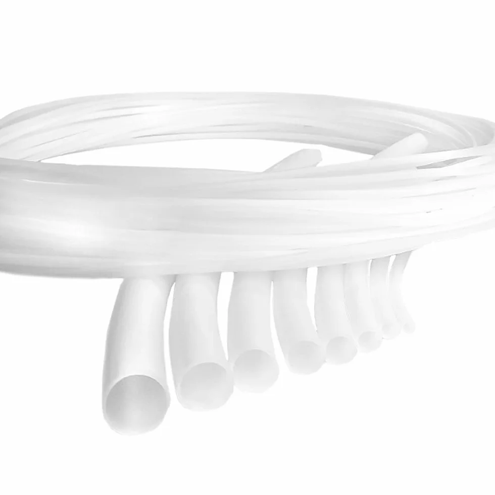 Tubo de teflón PTFE (tubo de PTFE de 12 mm x 15 mm) 5 metros - Tubo de PTFE de granulado de PTFE puro - Adecuado para -70 °C a 260 °C - Resistente a productos químicos - Muy bajo coeficiente de