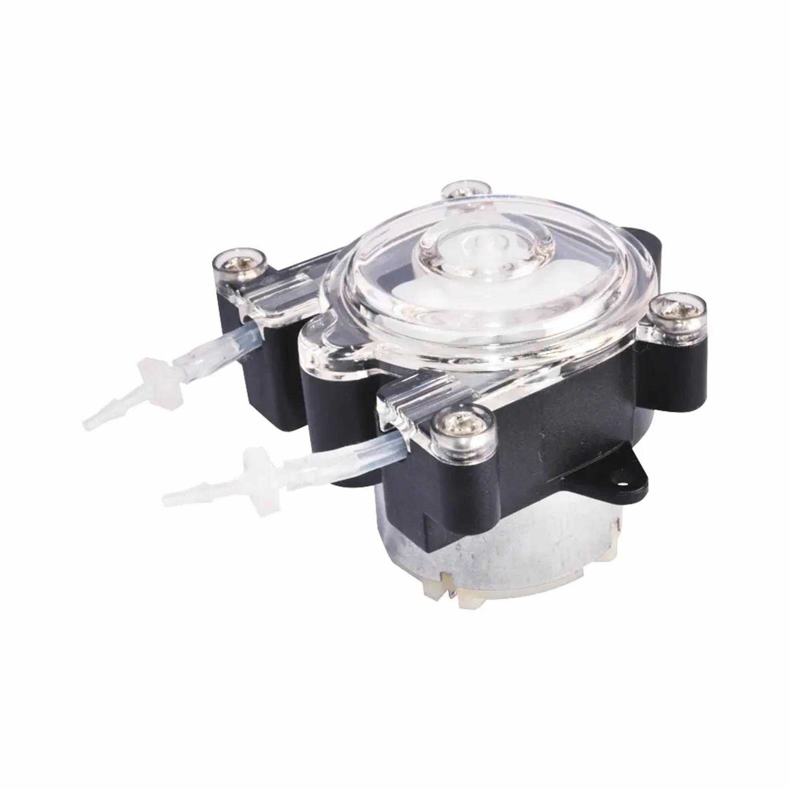Bomba dosificadora peristáltica de 12 V CC for acuarios y laboratorios - Control de flujo de alta precisión 10-26 ml/min