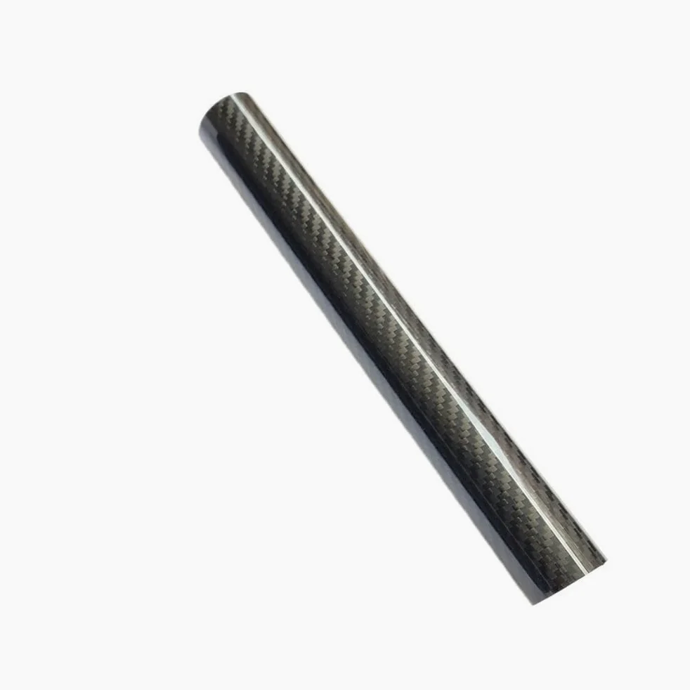 Tubo de fibra de carbono Tubos de fibra carbono 3k con diámetro exteri0r 5 mm a 11, 1000, for modelismo (2 unidades)(Black,8x7x1000mm)