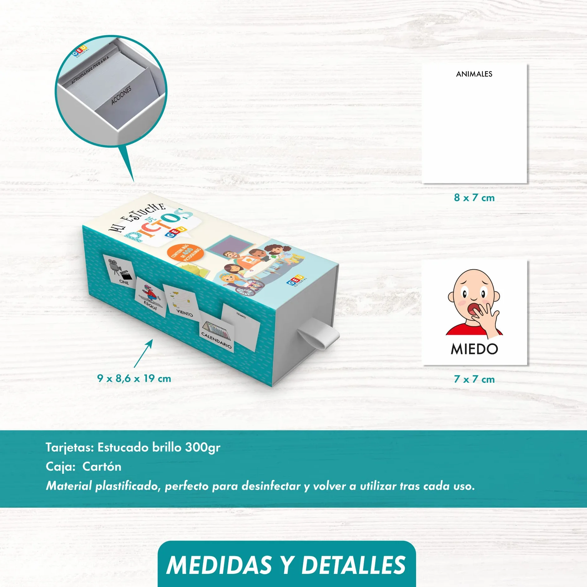 Mi Estuche de Pictos: Más de 400 imágenes con pictogramas