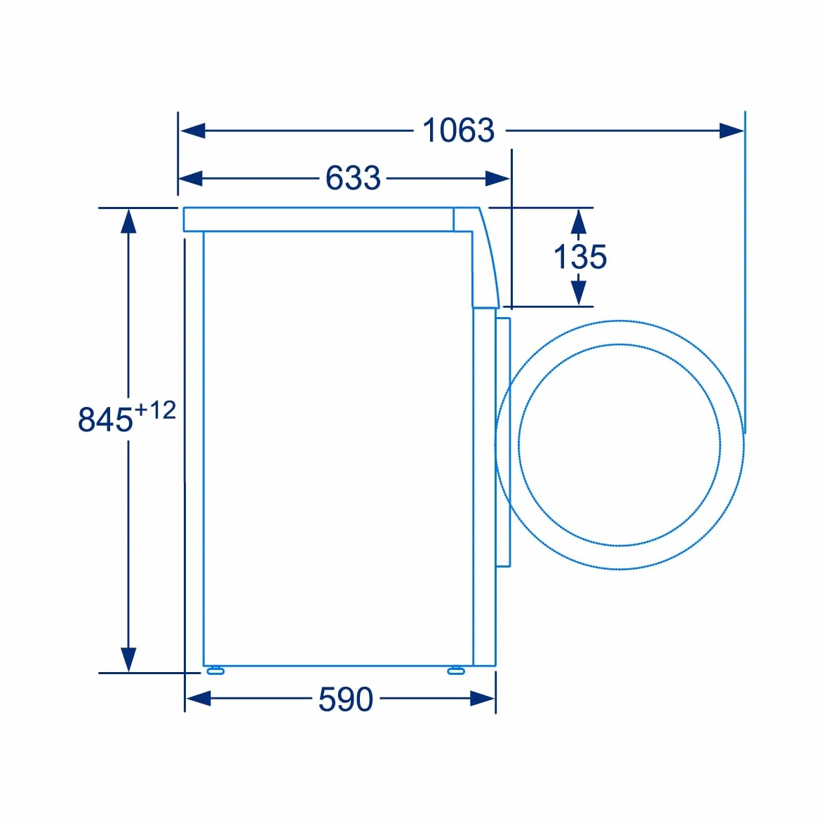 Balay Lavadora 3TS382B 8 kg Blanco ExtraSilencio
