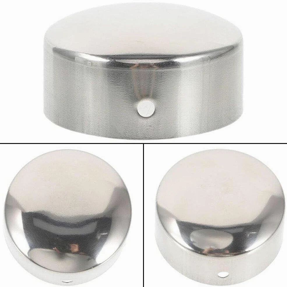 Tapones redondos de 38 mm para soportes de riel de barandilla, ideales para decoración de reposabrazos de tuberías, tapas de extremo de mujer