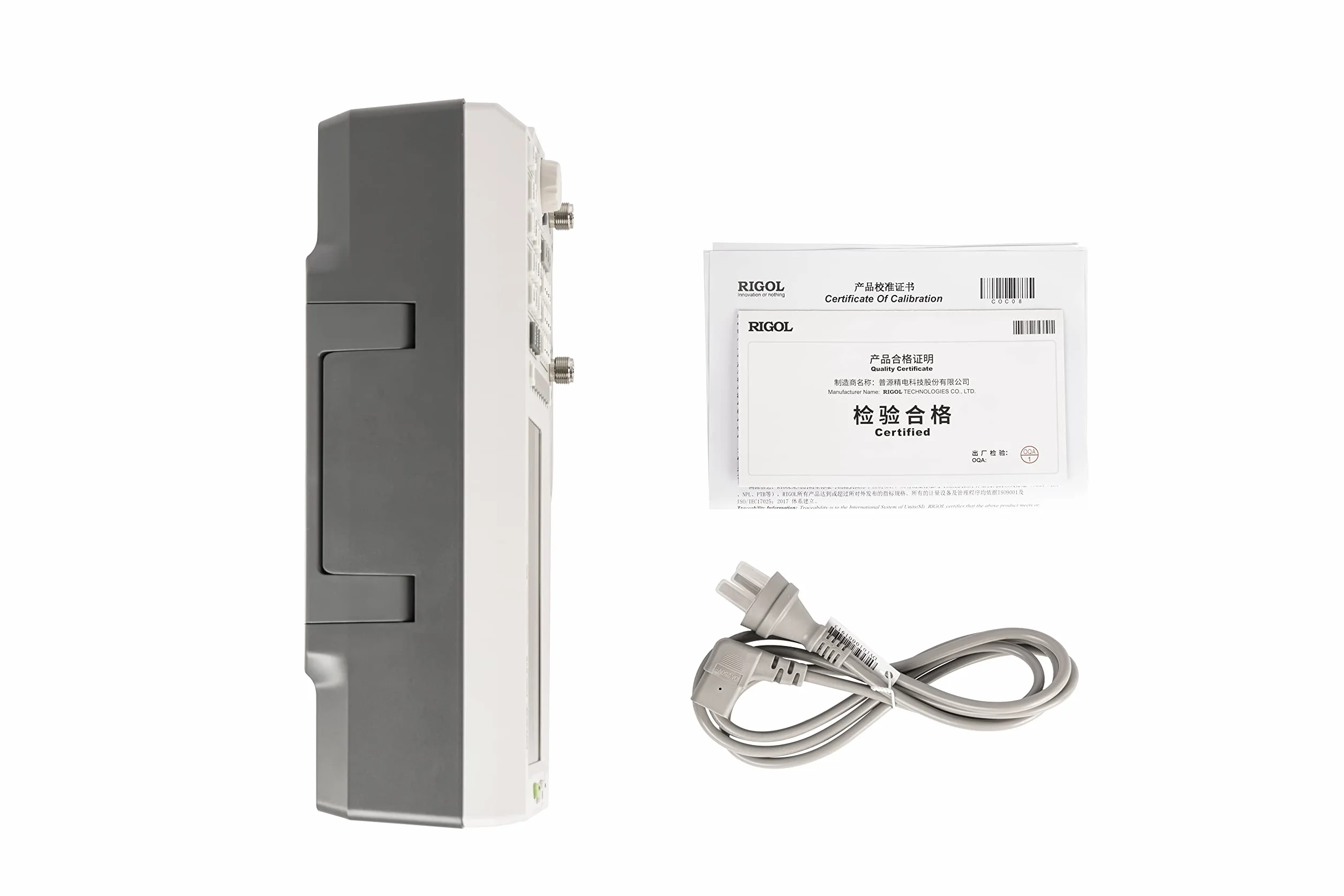 RIGOL DSA815-TG Analizador de espectro, 9kHz-1.5GHz, DANL: -135 dBm, ruido de fase: -80 dBc/Hz@10 kHz offset, RBW 10Hz, generador de seguimiento de 1,5 GHz, Opción EMI incluida