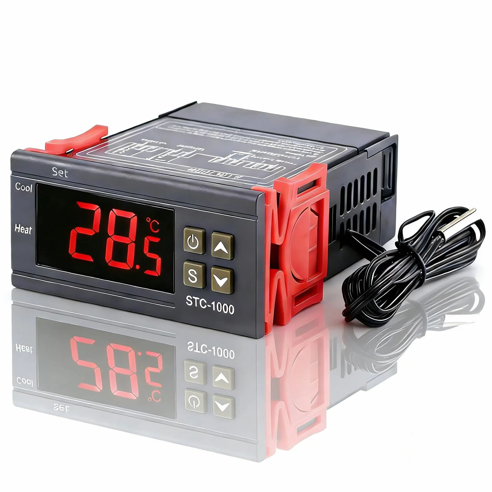 Controlador Temperatura STC-1000 110V-220V 10A Termostato Digital Pantalla LED