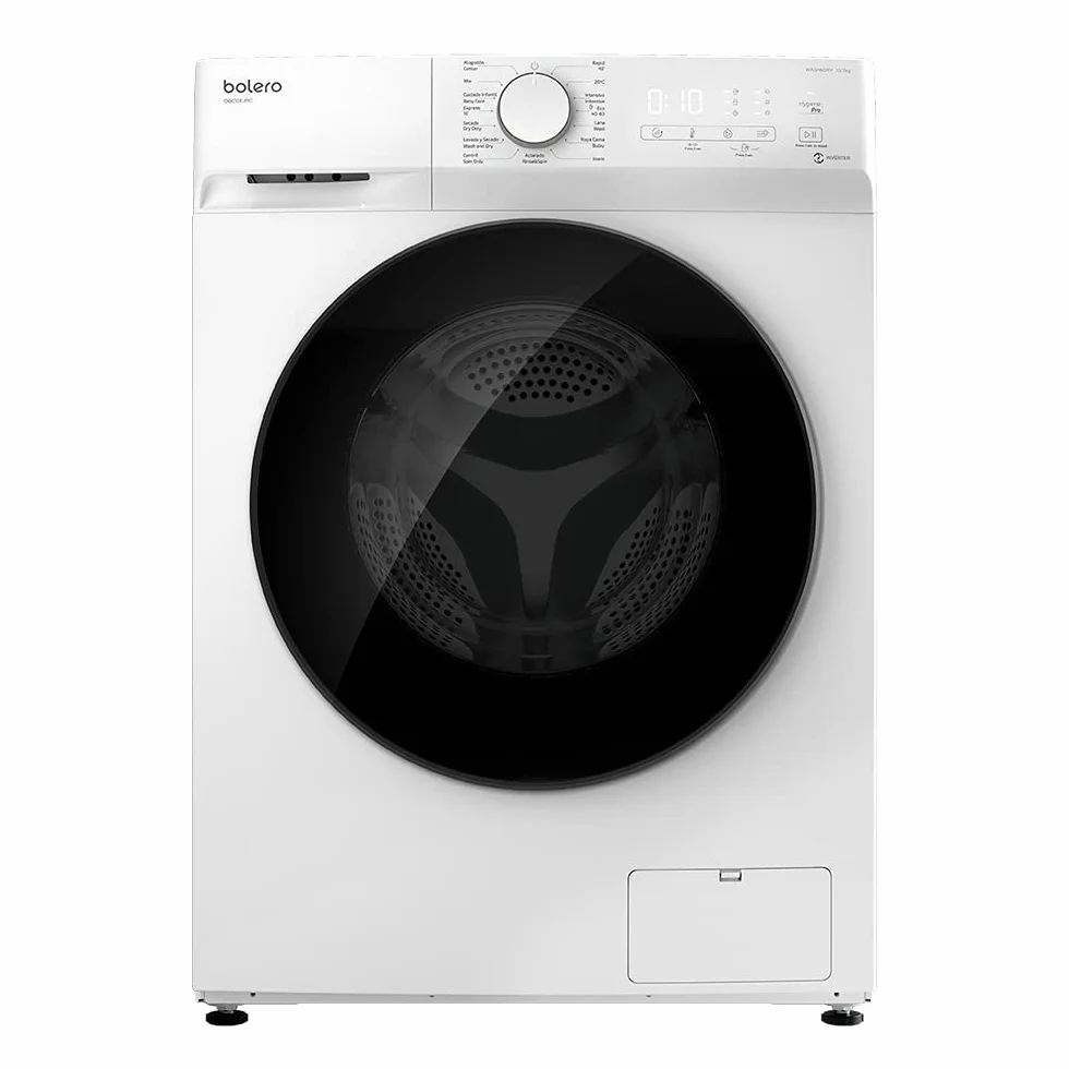 Cecotec Bolero Wash&Dry 10700 Lavadora Secadora Carga Frontal 10 kg 7 kg 1500 rpm 1900 W Inverter
