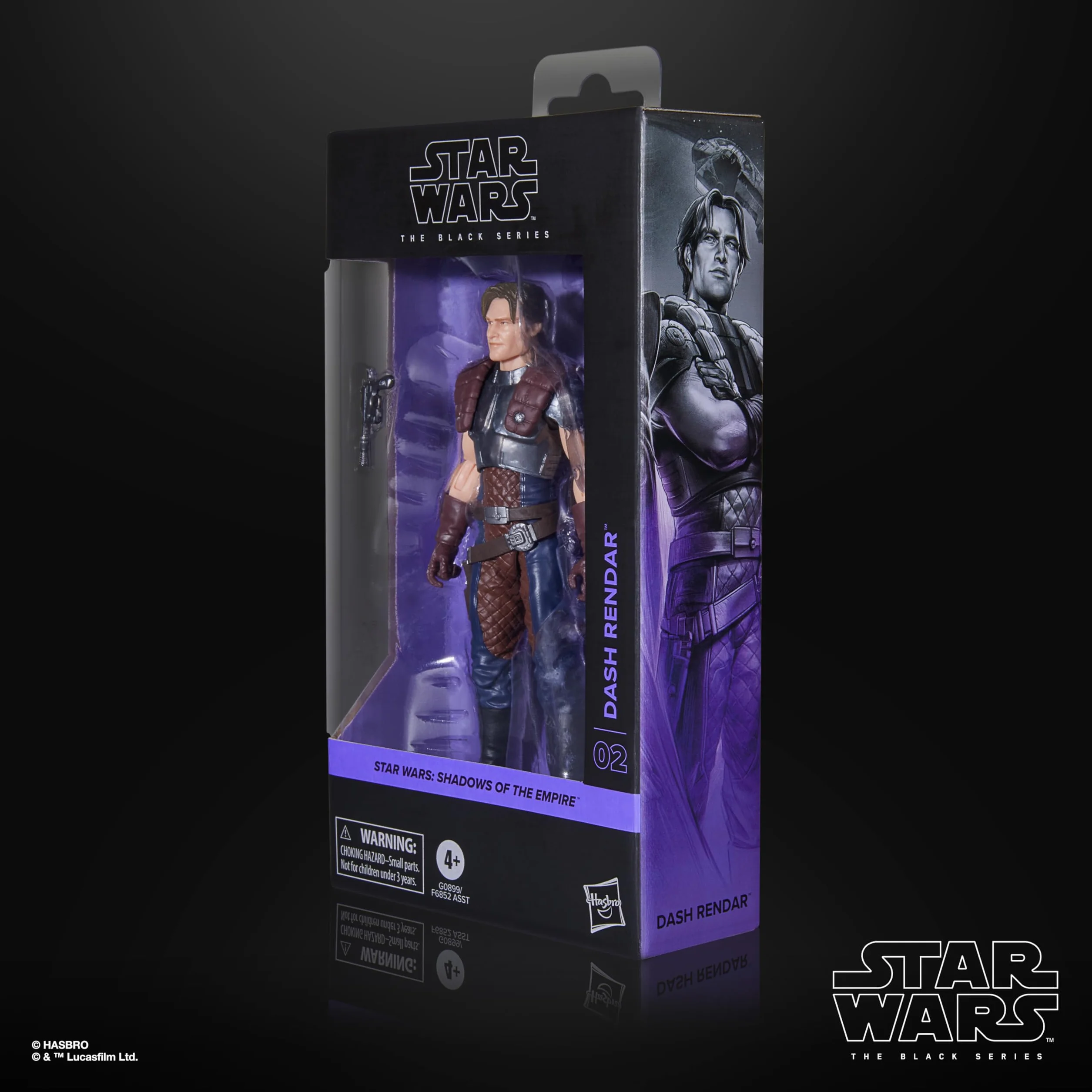 Star Wars The Black Series Dash Rendar Figura Coleccionable de 15 cm