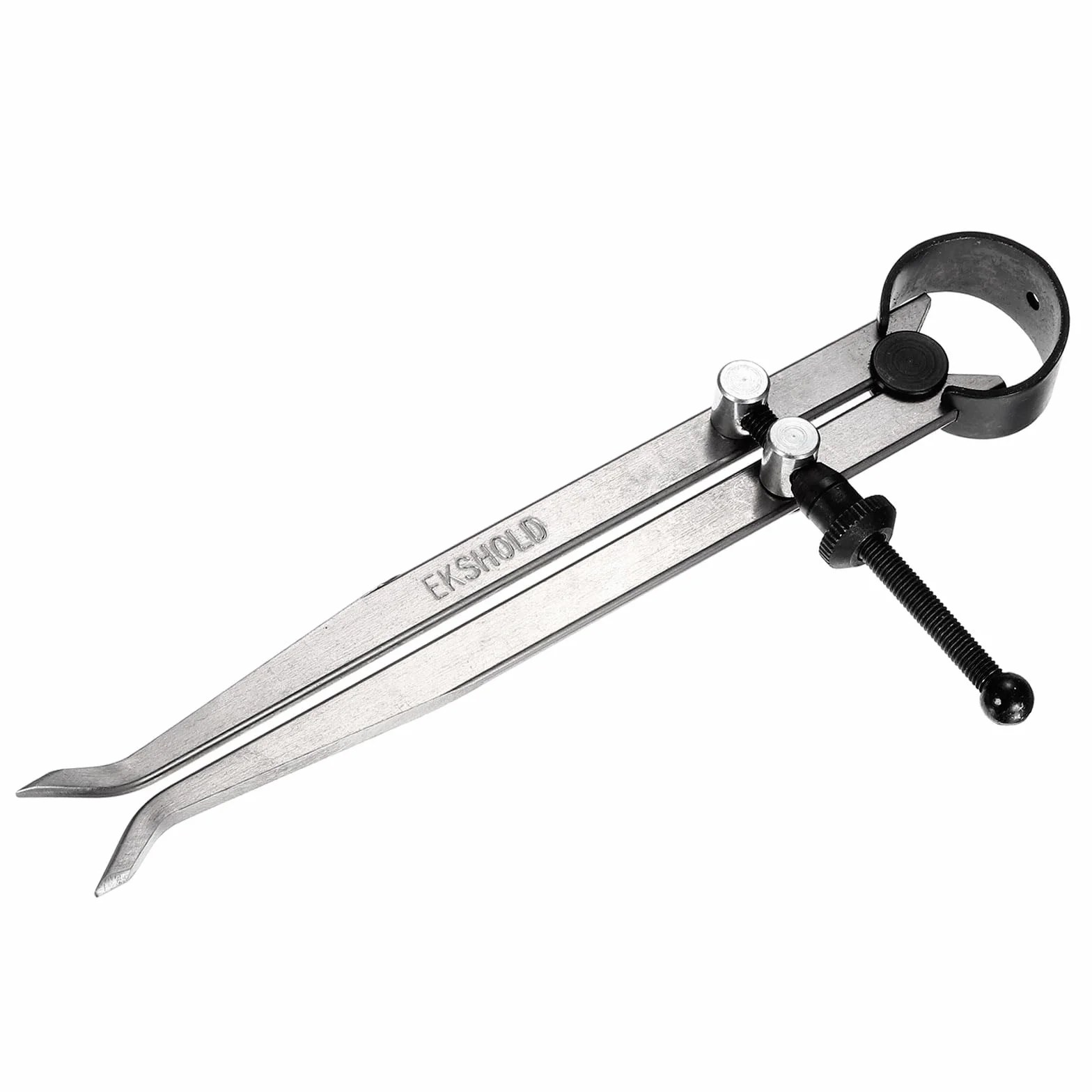 Calibrador Interno de Resorte de Acero Inoxidable 7" Herramienta de Medición Plateado