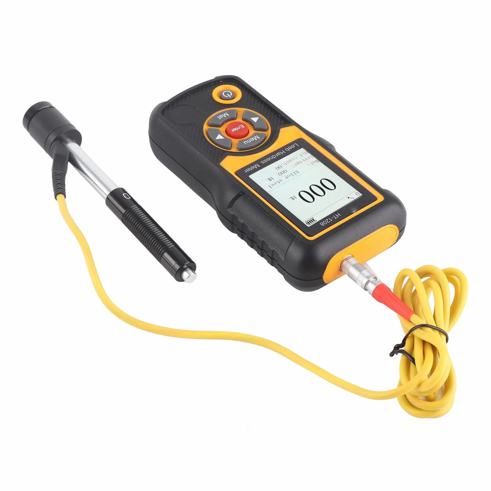 Durómetro Digital HT-1208 Alta Precisión Probador de Dureza Pantalla TFT