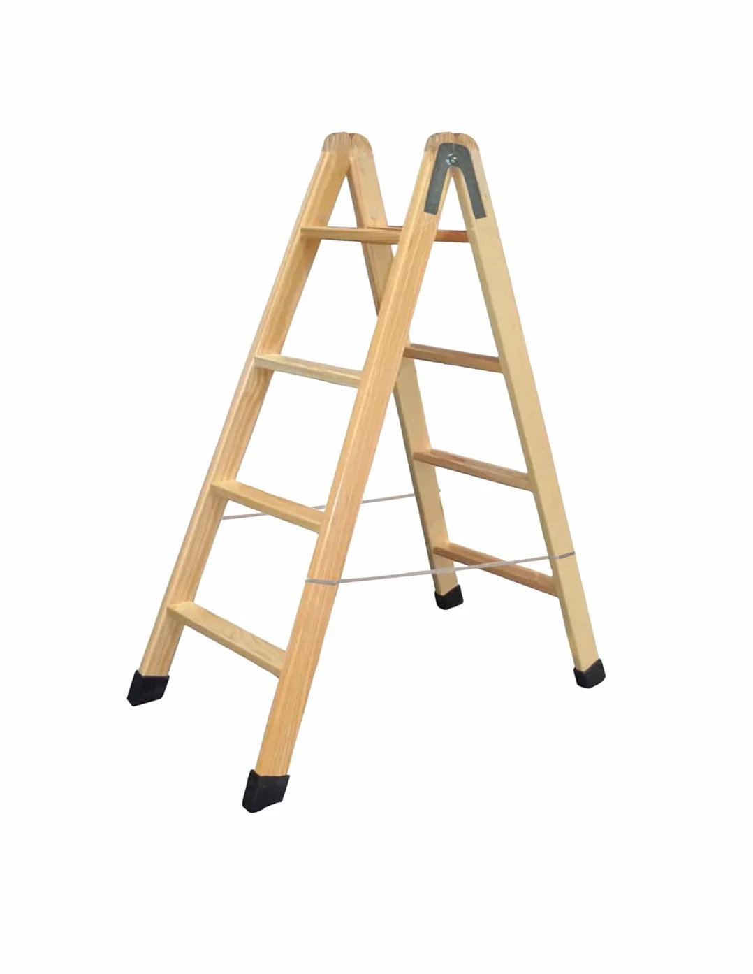 PERSUM - Escalera DE Madera Tijera Profesional 4 PELDAÑOS
