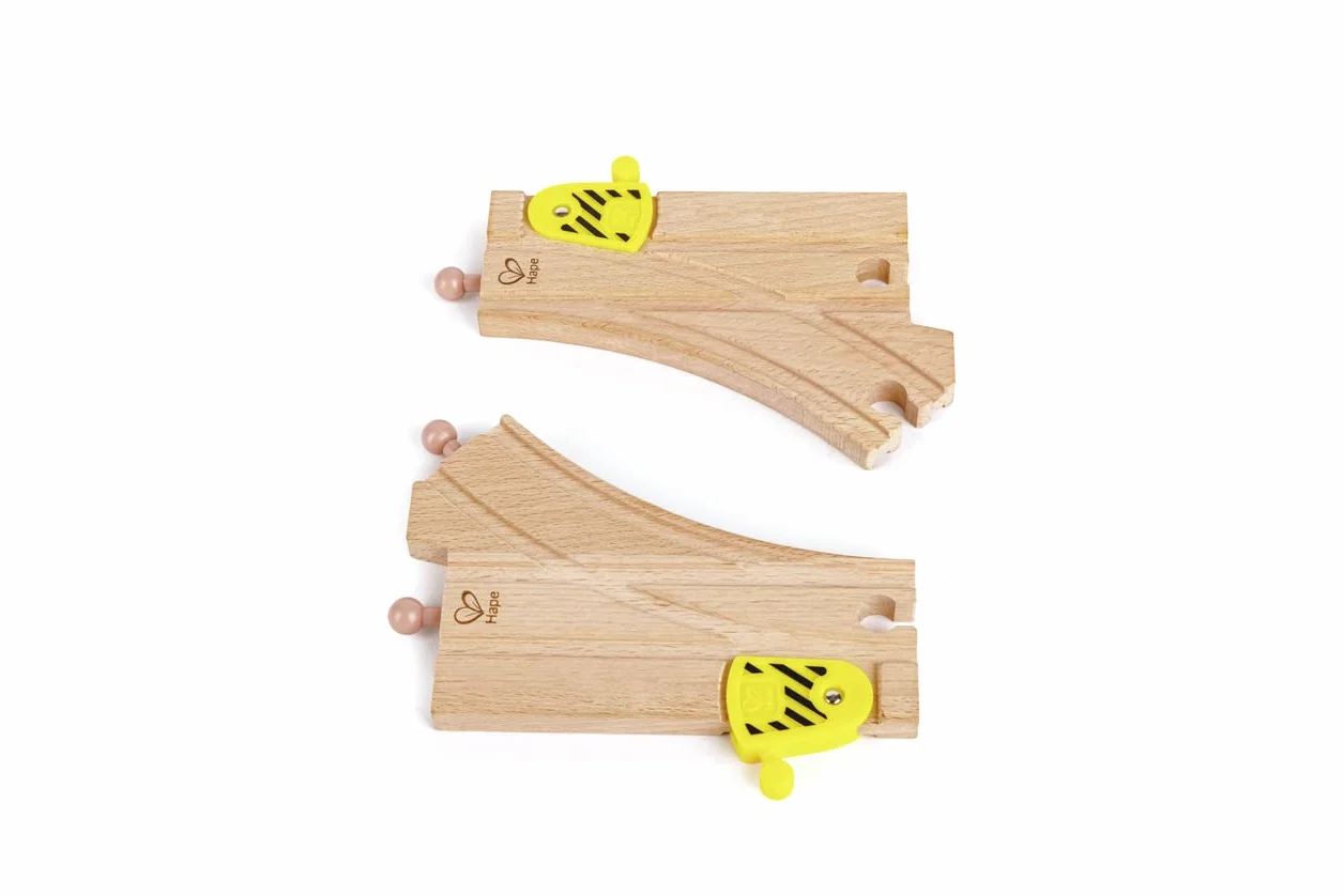 Hape Vías Mecánicas Pack 2 Piezas