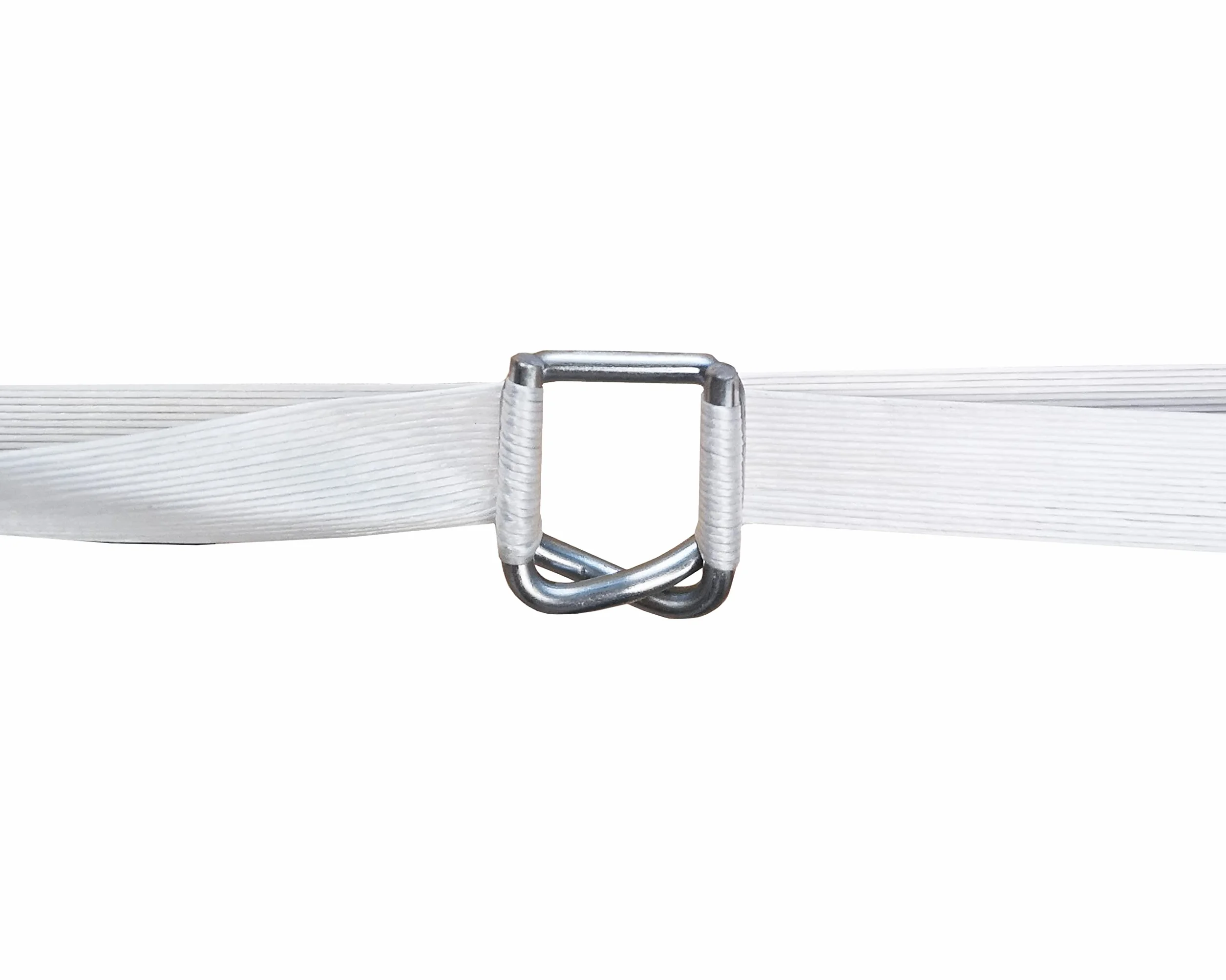 Hebillas abrazaderas de metal 19 mm para flejes de poliéster y cinta textil CB6 250 unidades plata