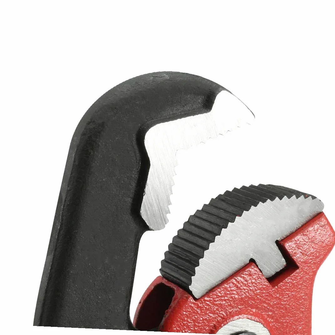 New Lon0167 14' Chrome Destacados Alum Steel Hook eficacia confiable Jaw Llave de tubo de agarre rápido Rojo(id:5ad 8e 0b 485)