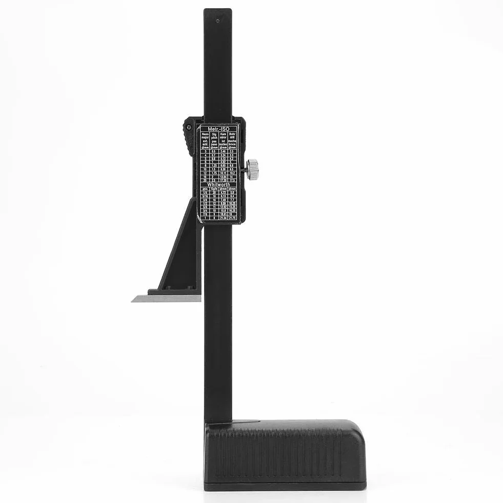 Medidor Digital de Altura y Profundidad 0-150 mm Base Magnética Pantalla LCD Plá de Alta Resistencia