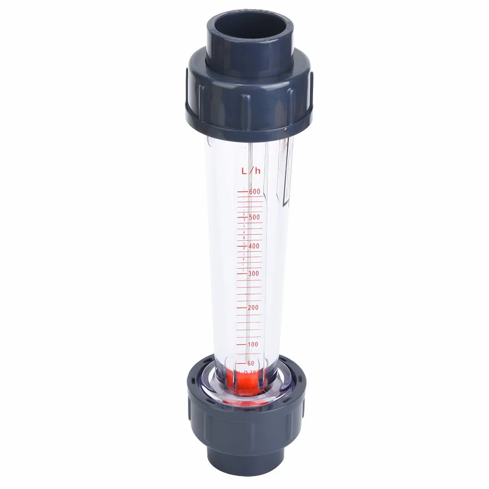 Medidor de flujo líquido LZS-25 D 60-600L/H ABS plástico alta precisión