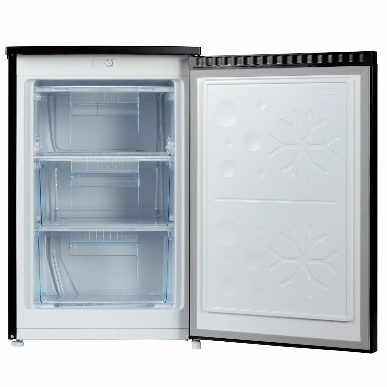 CHiQ CSD90D4D Congelador vertical 85L Clase D Eficiencia energética 39 dB Puerta reversible