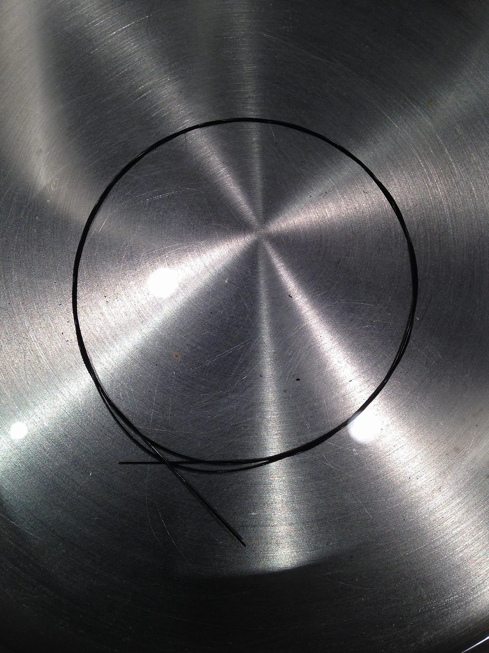 NiTiNol - Alambre de memoria de forma (10 m, aleación de memoria, sma AF = 60 °C (+-5), baja histeresis (NiTiCu 0,50 mm)