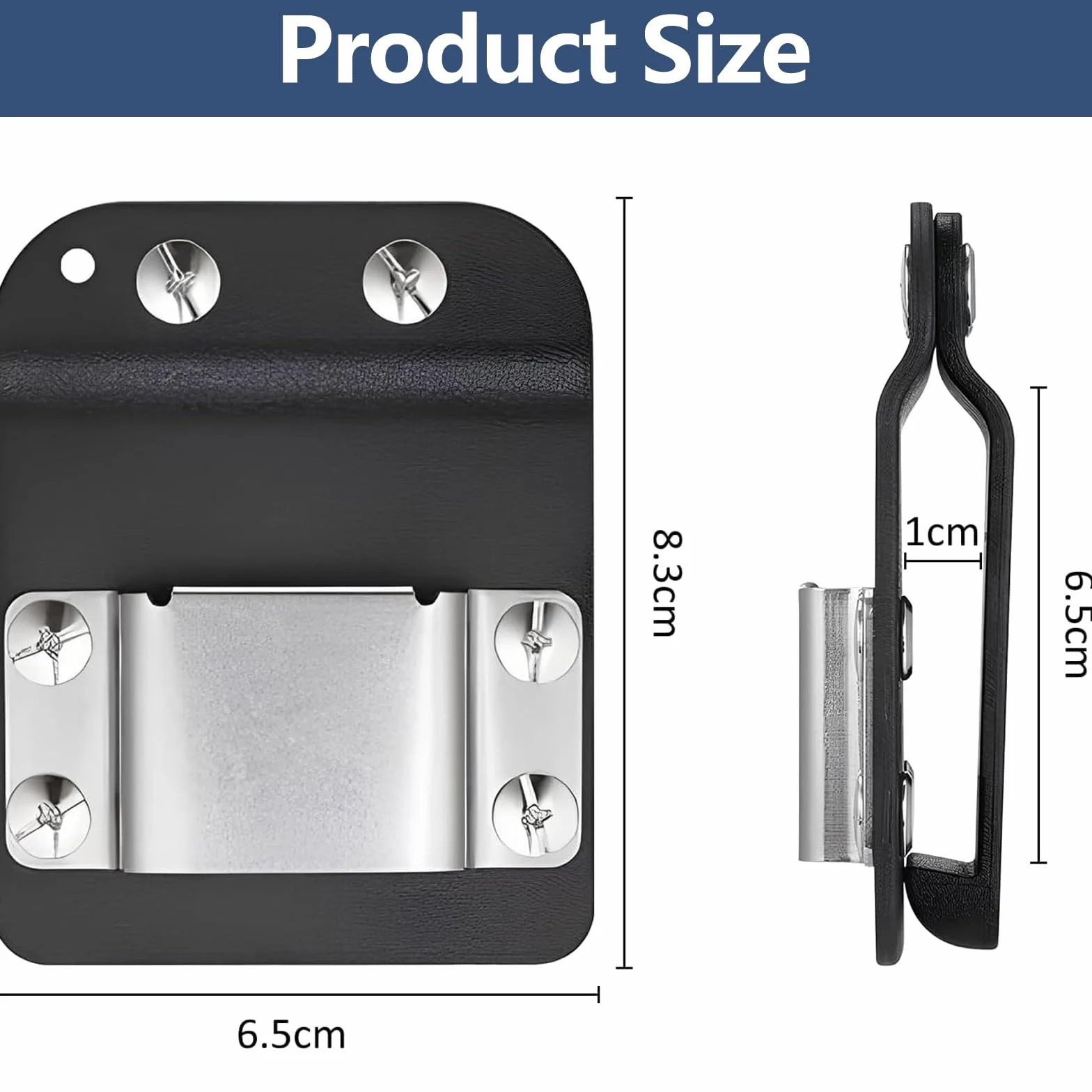 Soporte para herramientas de perforación para cinturón de herramientas, clip de cinturón, soporte para cinturón, soporte para cinturón de herramientas, robusto de acero inoxidable 304, para taladros