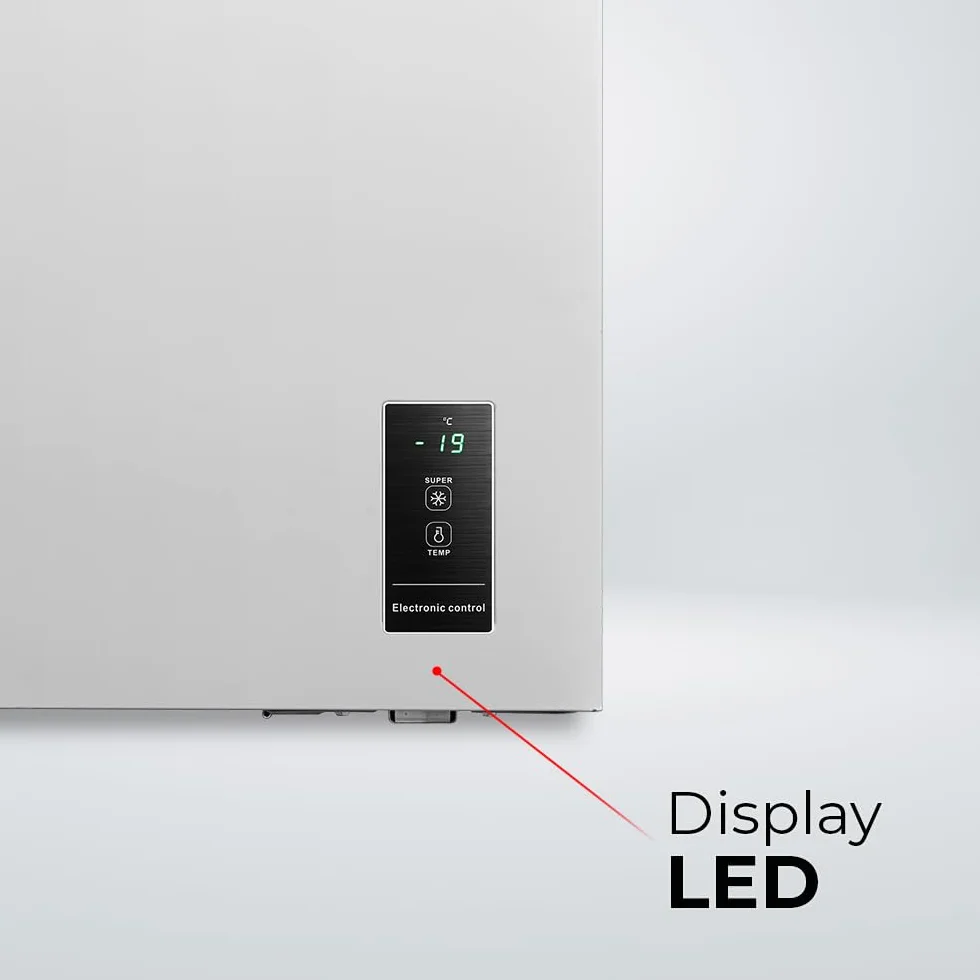 Nilson Congelador Horizontal Blanco NCH1000EDC 99L Dual Cooling 4 Star Super Congelación