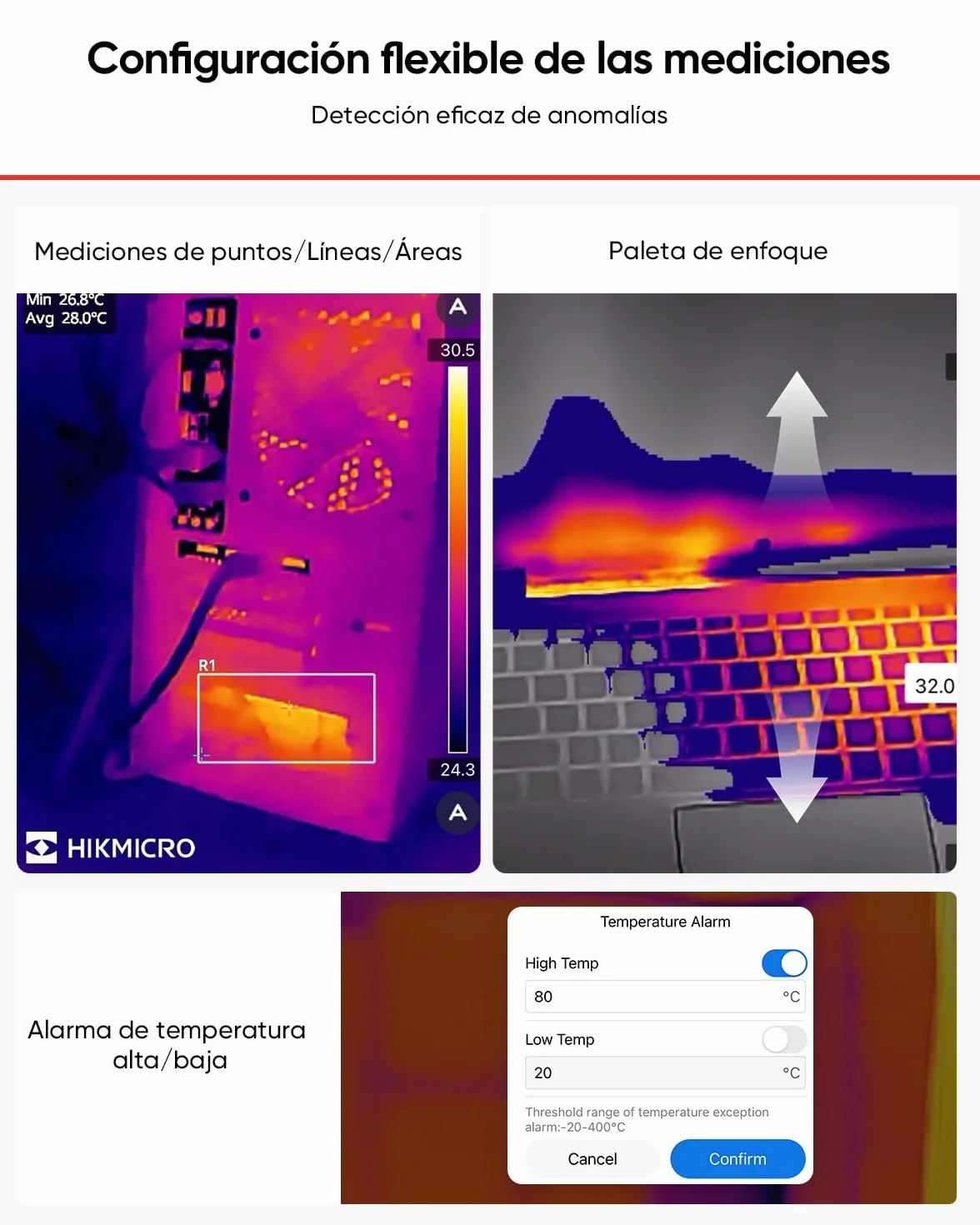 Cámara térmica HIKMICRO Mini2 V2 para Android/iOS, resolución IR 256×192, cámara de imagen térmica, SuperIR 512×384, compatible con iPhone 15/16/17, 25Hz, puerto USB-C/Lightning(Sin accesorios)