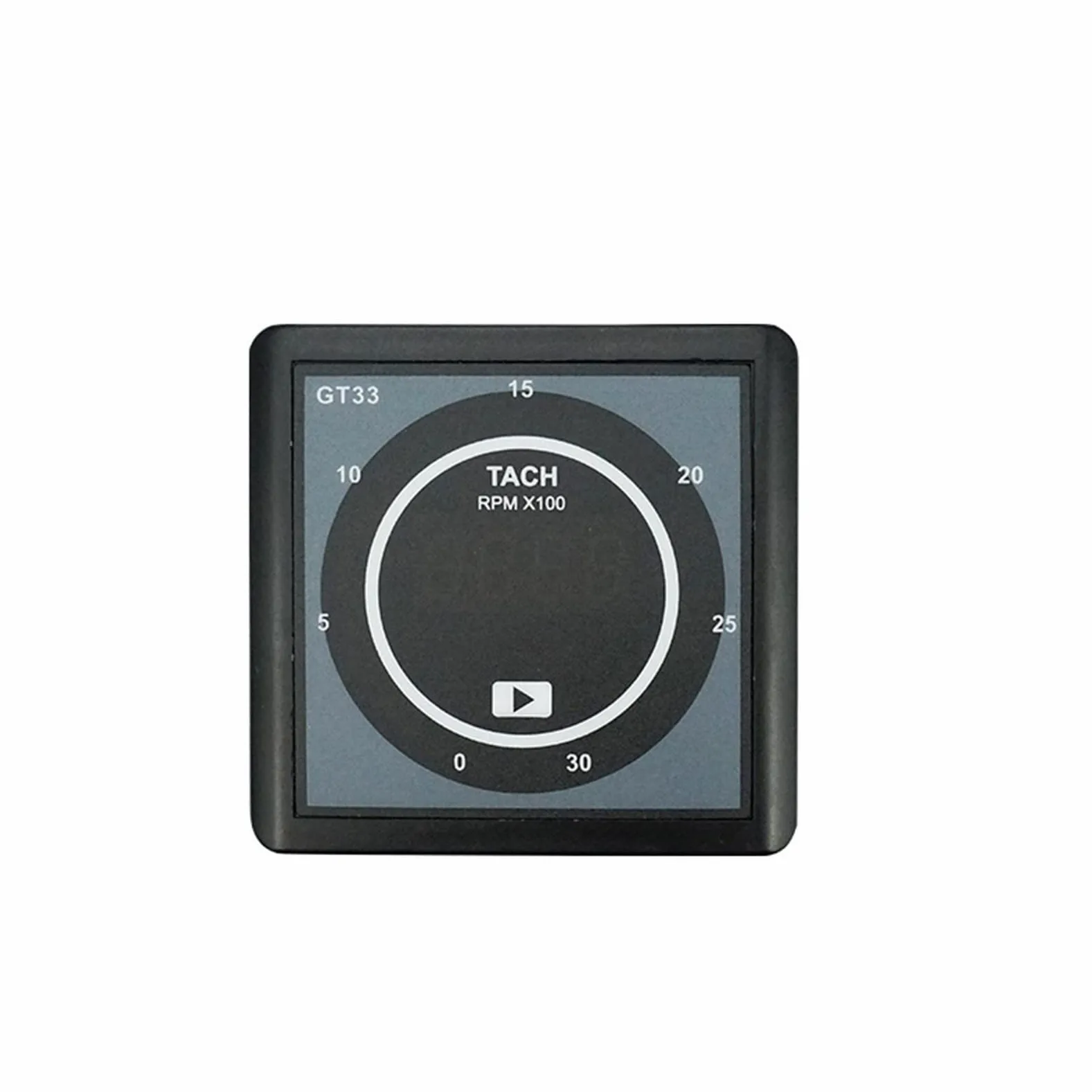 GT33 Generador Controlador Digital Pantalla Multifunción Tacómetro Cronógrafo Diesel Generador Conjunto Panel de Control (Size : GT33)