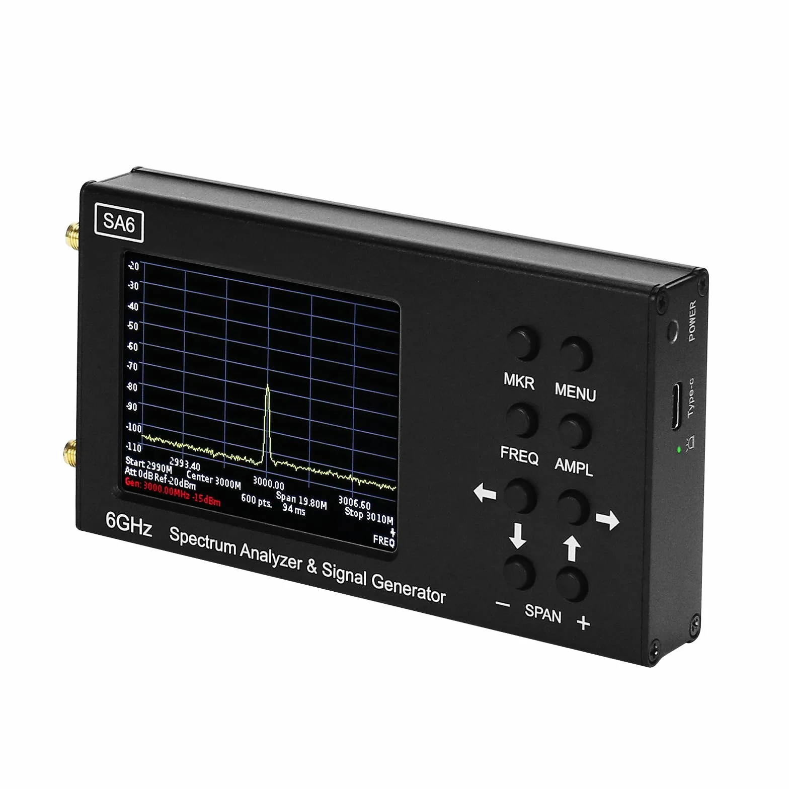 SA6 6GHz Spektrumanalysator SignalGenerator RF SignalGenerator Signalquelle
