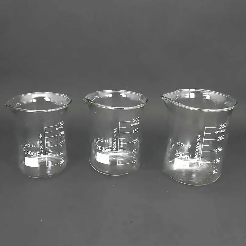 Vaso de precipitados de vidrio borosilicato, Conjuntos múltiples de vasos laboratorio vidrio borosilicato(Set-13)