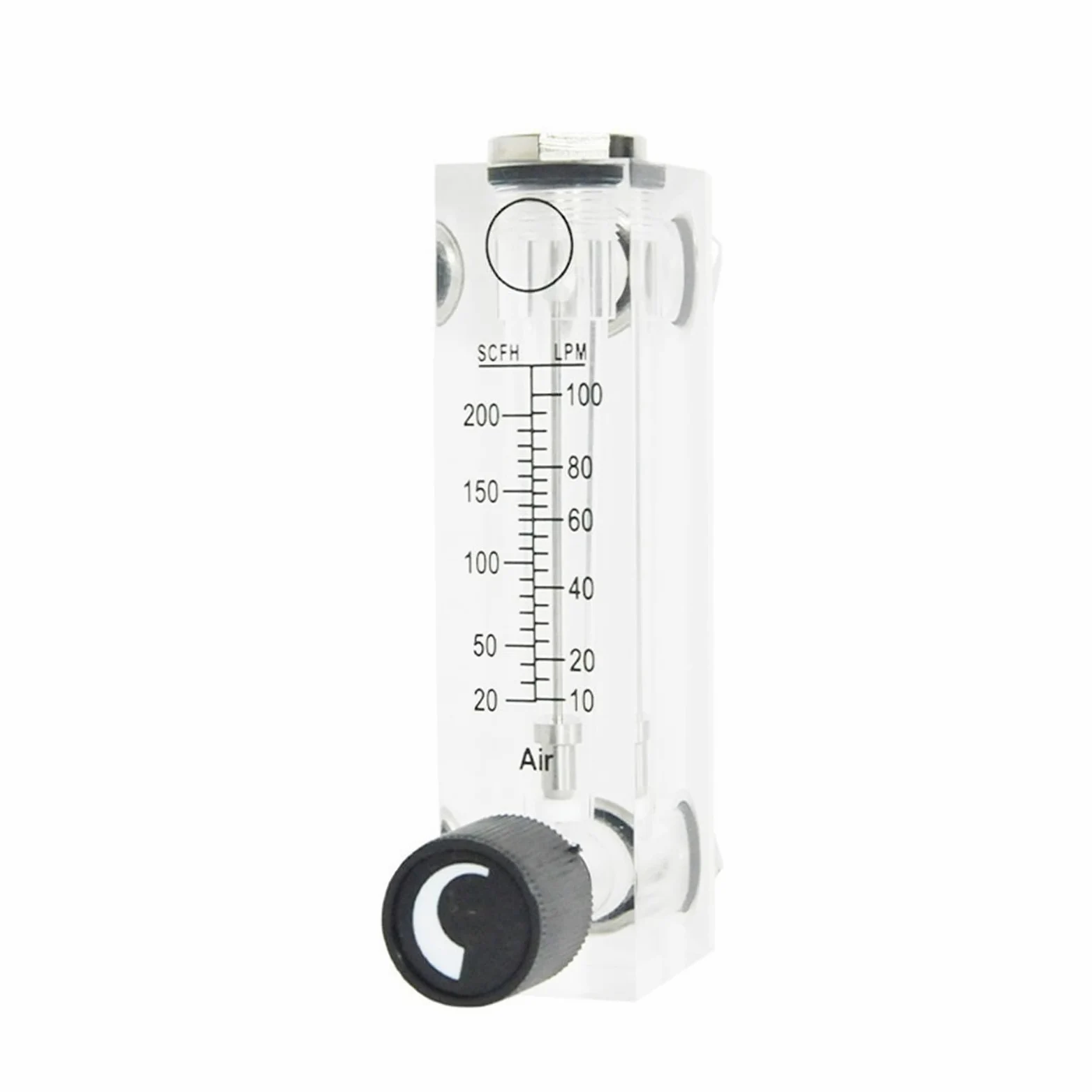 Medidor de caudal de aire Medidor de caudal de rotor Medidor de caudal de flotador(10-100L/min)