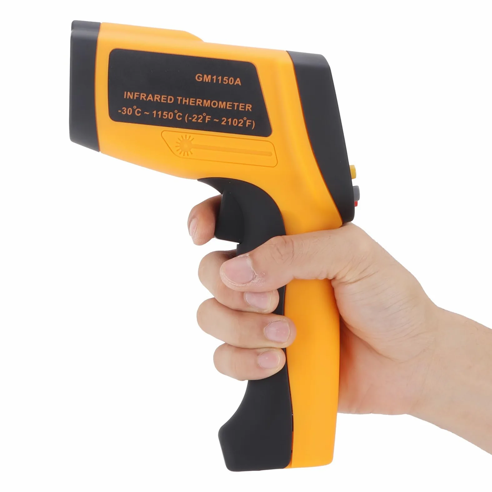 Marhynchus Termómetro Infrarrojo Industrial, Material ABS, Medición de Alta Precisión -30 a 2102 Fahrenheit para Uso Industrial