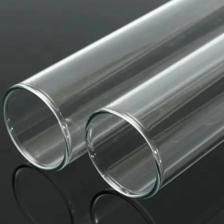 Tubos de ensayo de vidrio de borosilicato de 10 piezas: parte inferior en forma de U, 10 mm-30 mm, uso en laboratorio(30mmx200mm)