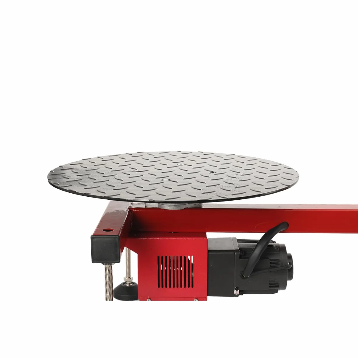 Empacadora de Película Envolvente Eléctrica Tipo T, 30 RPM 100KG Carga Máxima, Envolvedora de Palets con Pedal, Máquina de Envoltura de Cartón para Cajas de Logística Exprés